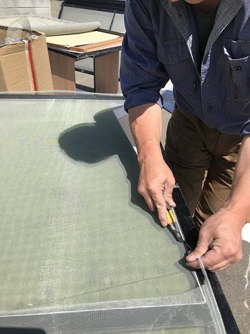 網戸張替え、製作（新調）料金表